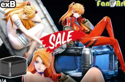 1/4 Scale Asuka Langley Soryu with LED - (EVA) Neon Genesis EVAngelion Resin Statue - FanArt Studio [In Stock]