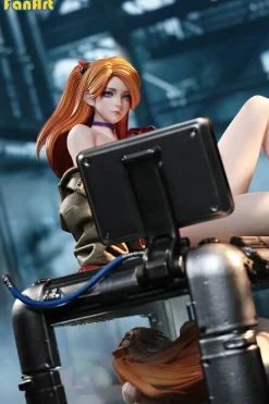 1/4 Scale Asuka Langley Soryu with LED - (EVA) Neon Genesis EVAngelion Resin Statue - FanArt Studio [In Stock]