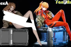 1/4 Scale Asuka Langley Soryu with LED - (EVA) Neon Genesis EVAngelion Resin Statue - FanArt Studio [In Stock]