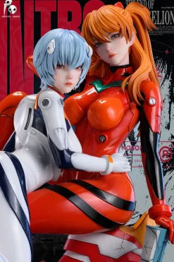 1/4 Scale Asuka Langley Soryu & Rei Ayanami - (EVA) Neon Genesis EVAngelion Resin Statue - SACHIEL Studio