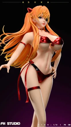 1/3 Scale Asuka Langley Soryu - (EVA) Neon Genesis EVAngelion Statue - krmi-Ja Studio