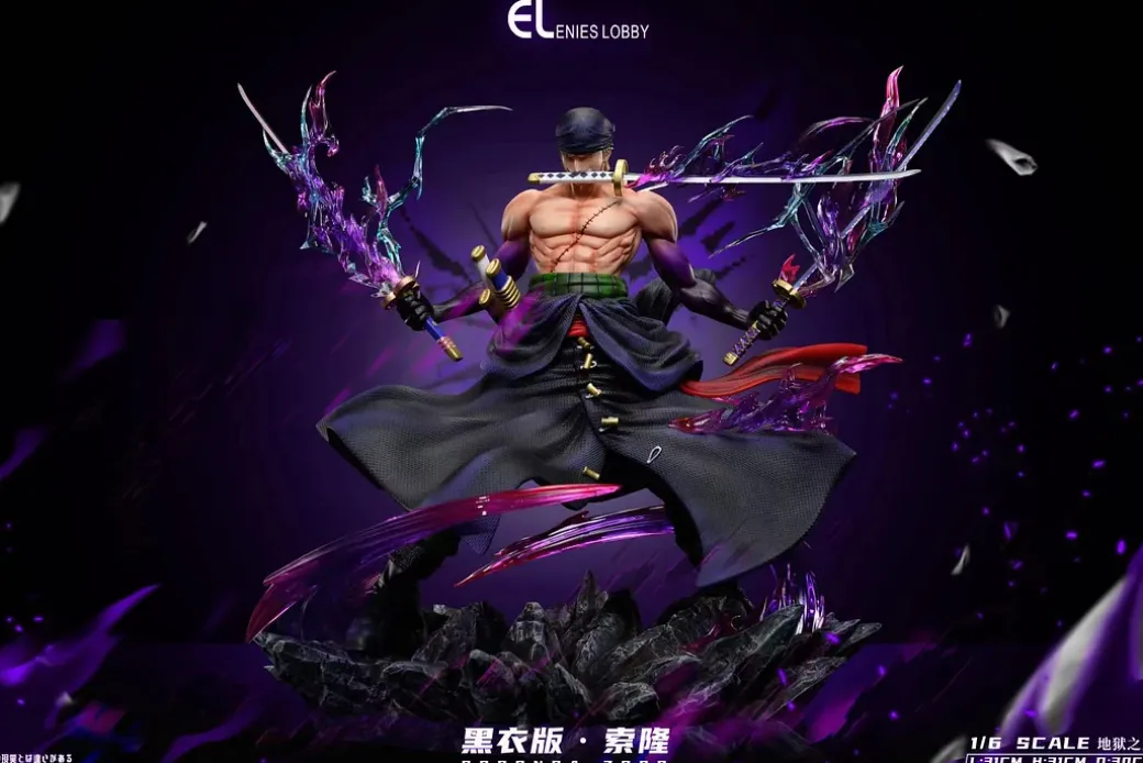 1/6 Scale Awaken King of Hell Roronoa Zoro - ONE PIECE Resin Statue - Enies Lobby Studios