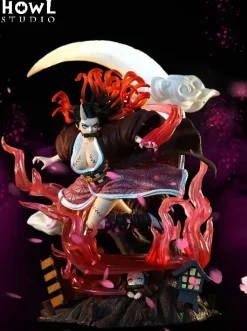 1/4 Scale Awakened Form Kamado Nezuko - Demon Slayer: Kimetsu no Yaiba Resin Statue - HOWL Studios