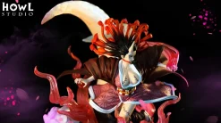 1/4 Scale Awakened Form Kamado Nezuko - Demon Slayer: Kimetsu no Yaiba Resin Statue - HOWL Studios