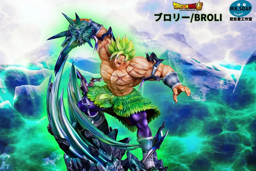 1/6 Scale Awakening Broly - Dragon Ball Resin Statue - Mr. Soap Studio