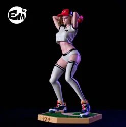 1/6 Scale Baseball Series Android 18/Lazuli - Dragon Ball Resin Statue - EMO-Studio