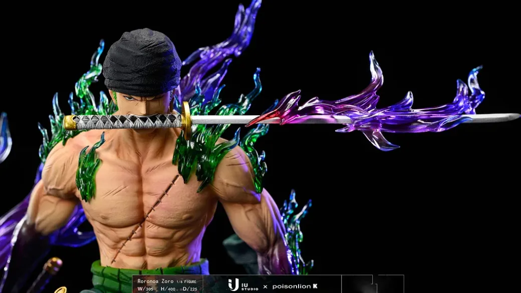 1/6 Scale Battle Moment Roronoa Zoro - ONE PIECE Resin Statue - IU Studios