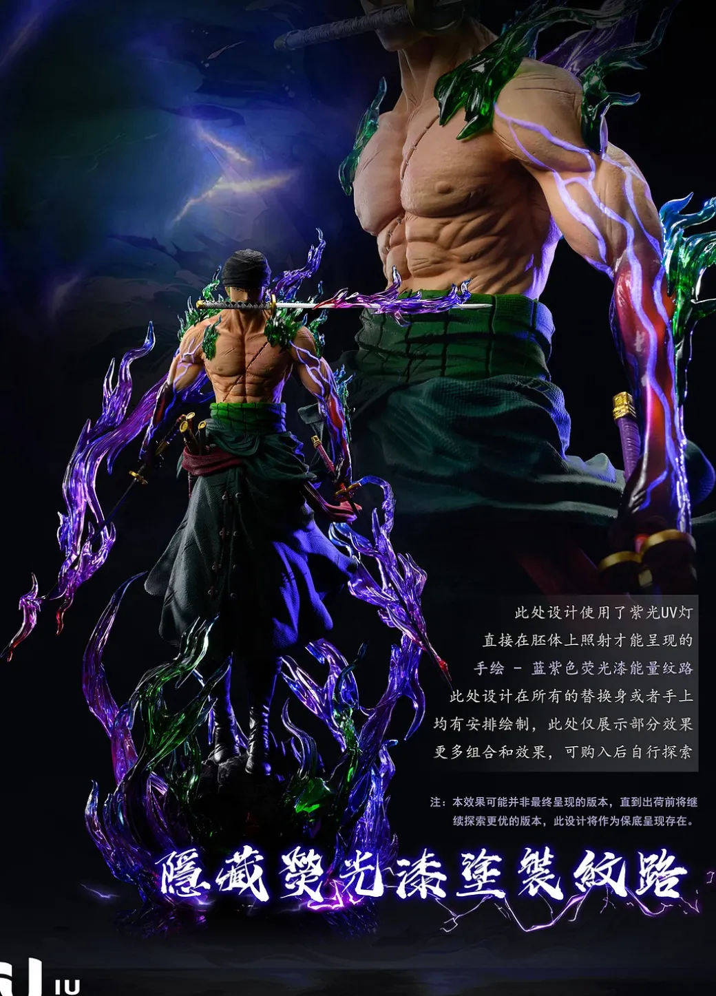 1/6 Scale Battle Moment Roronoa Zoro - ONE PIECE Resin Statue - IU Studios