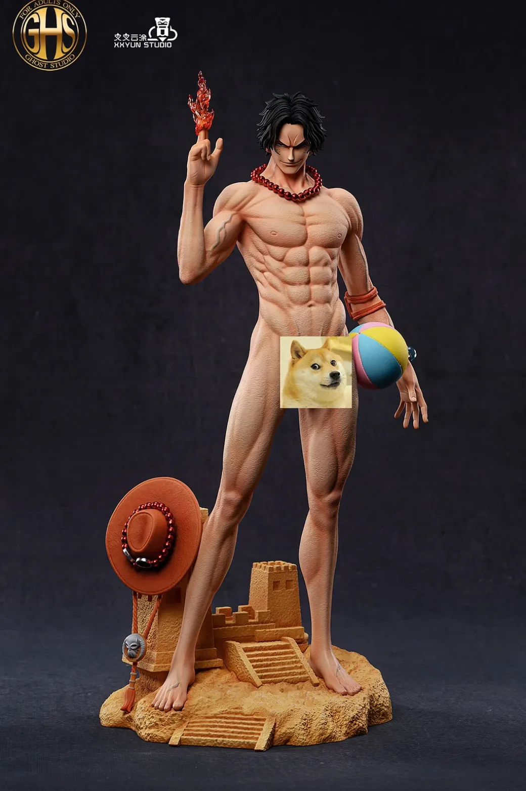 1/6 Scale Beach Portgas D. Ace - ONE PIECE Resin Statue - Ghost Studios