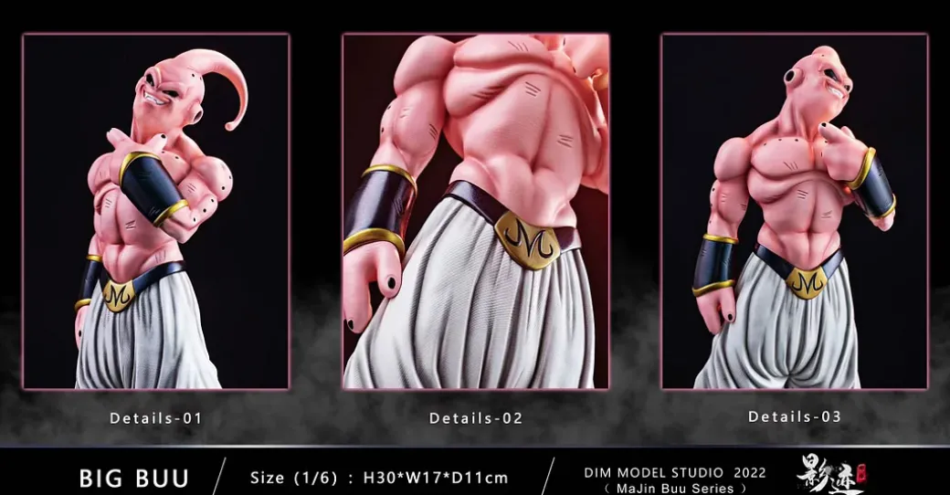 1/6 Scale Big Buu - Dragon Ball Resin Statue - D-M Studios