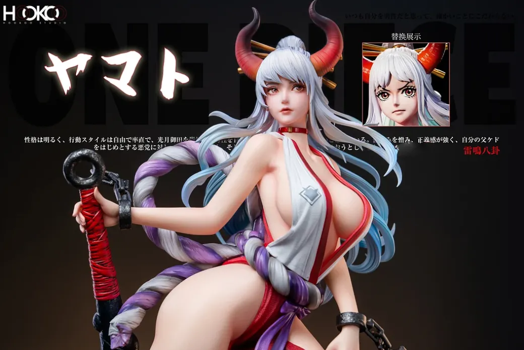 1/4 Scale Black Gold Series Yamato - ONE PIECE Resin Statue - HooKoo Studio
