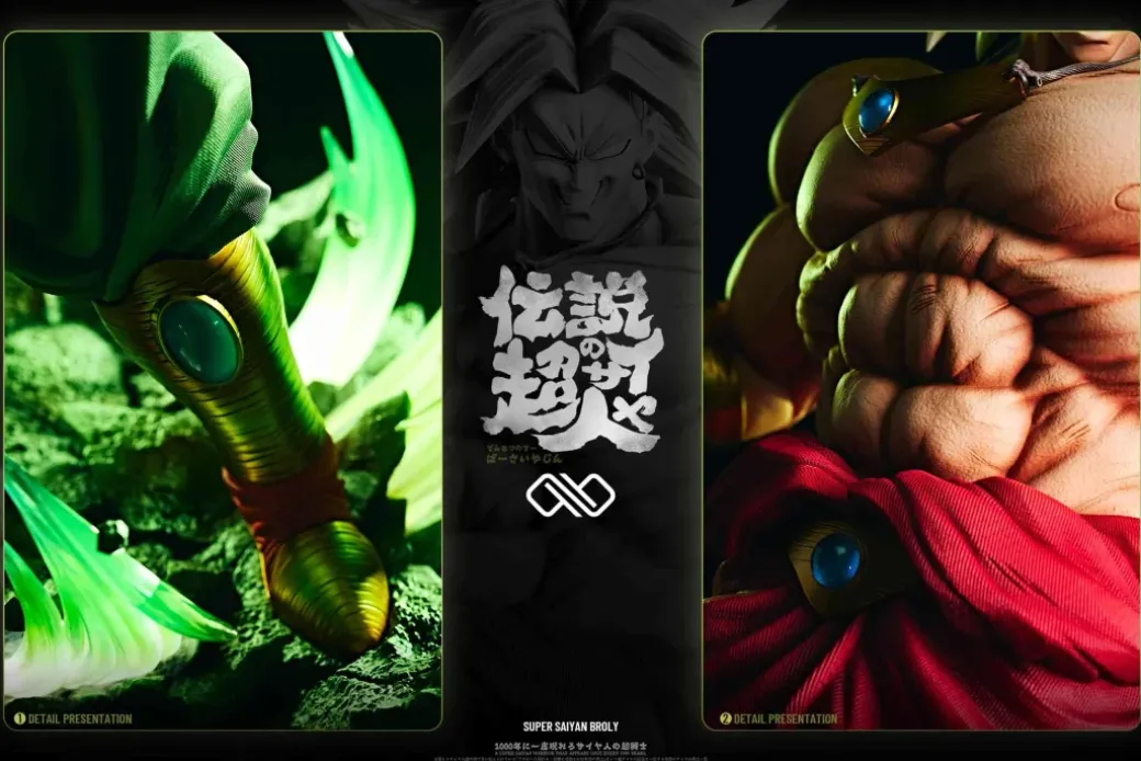 1/6 Scale Broly with LED - Dragon Ball Resin Statue - Unlimited Studios