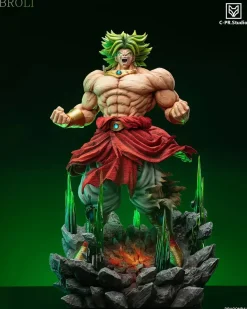 1/6 Scale Broly with LED - Dragon Ball Resin Statue - Cpr Studio