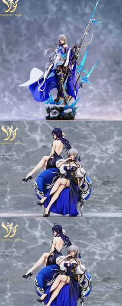 1/6 Scale Bronya Zaychik & Seele - Honkai: Star Rail Resin Statue - Imagination Studio