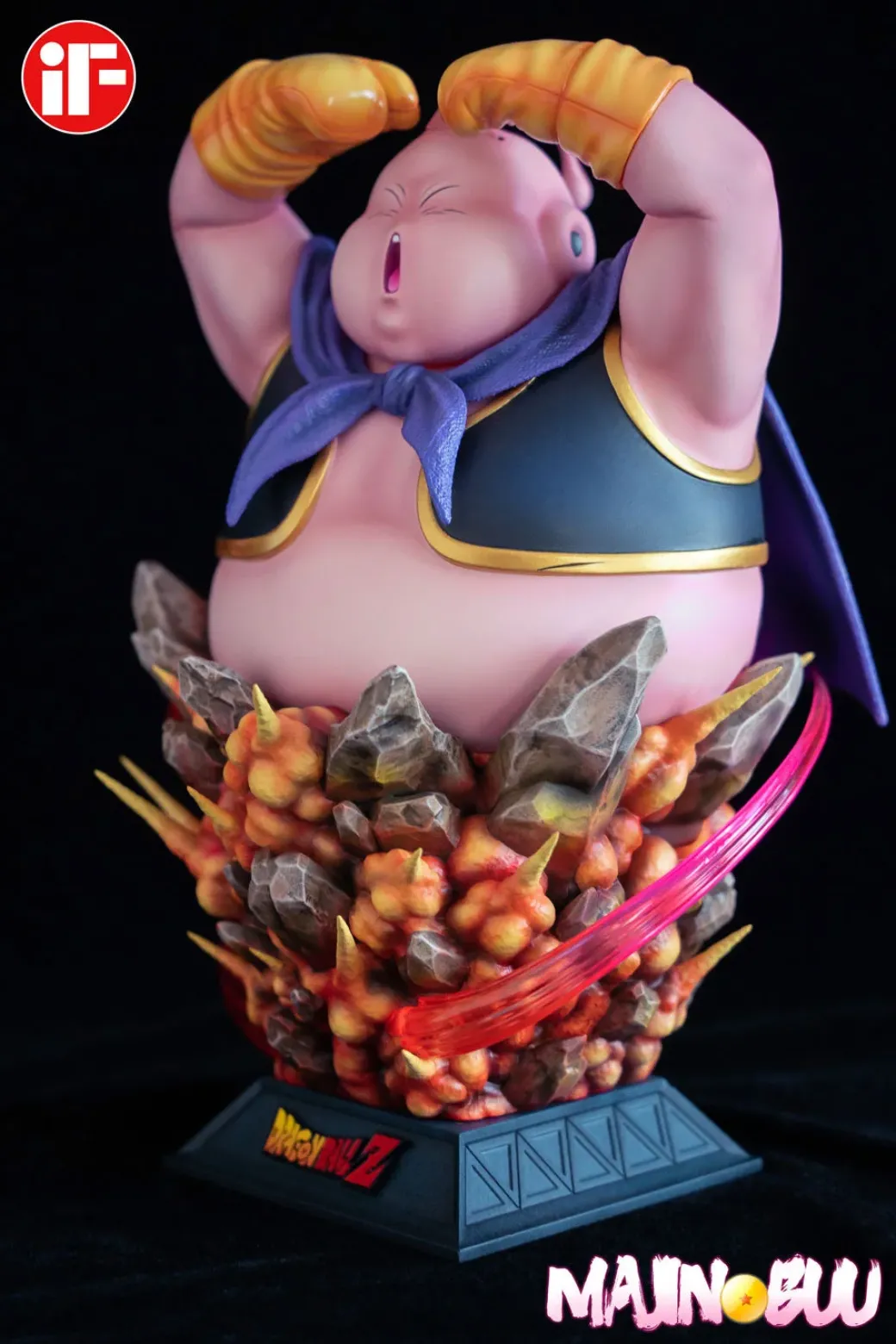 1/4 Scale Buu Bust Statue - Dragon Ball Resin Statue - IF Studios