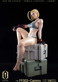 1/4 Scale Cammy - Street Fighter Resin Statue - Hao Bo Studio