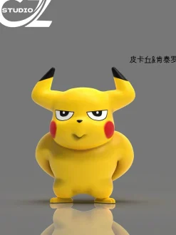 1/10 Scale Change Face Pikachu - Pokemon Resin Statue - CZ Studio