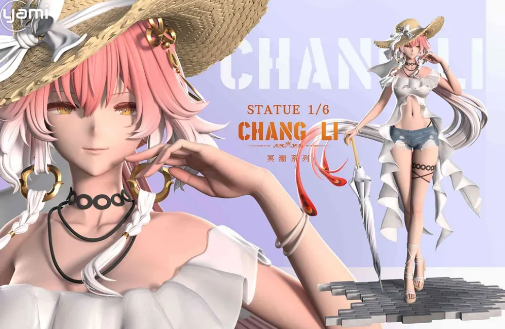 1/6 Scale Changli - Wuthering Waves Resin Statue - YAMI-Studio