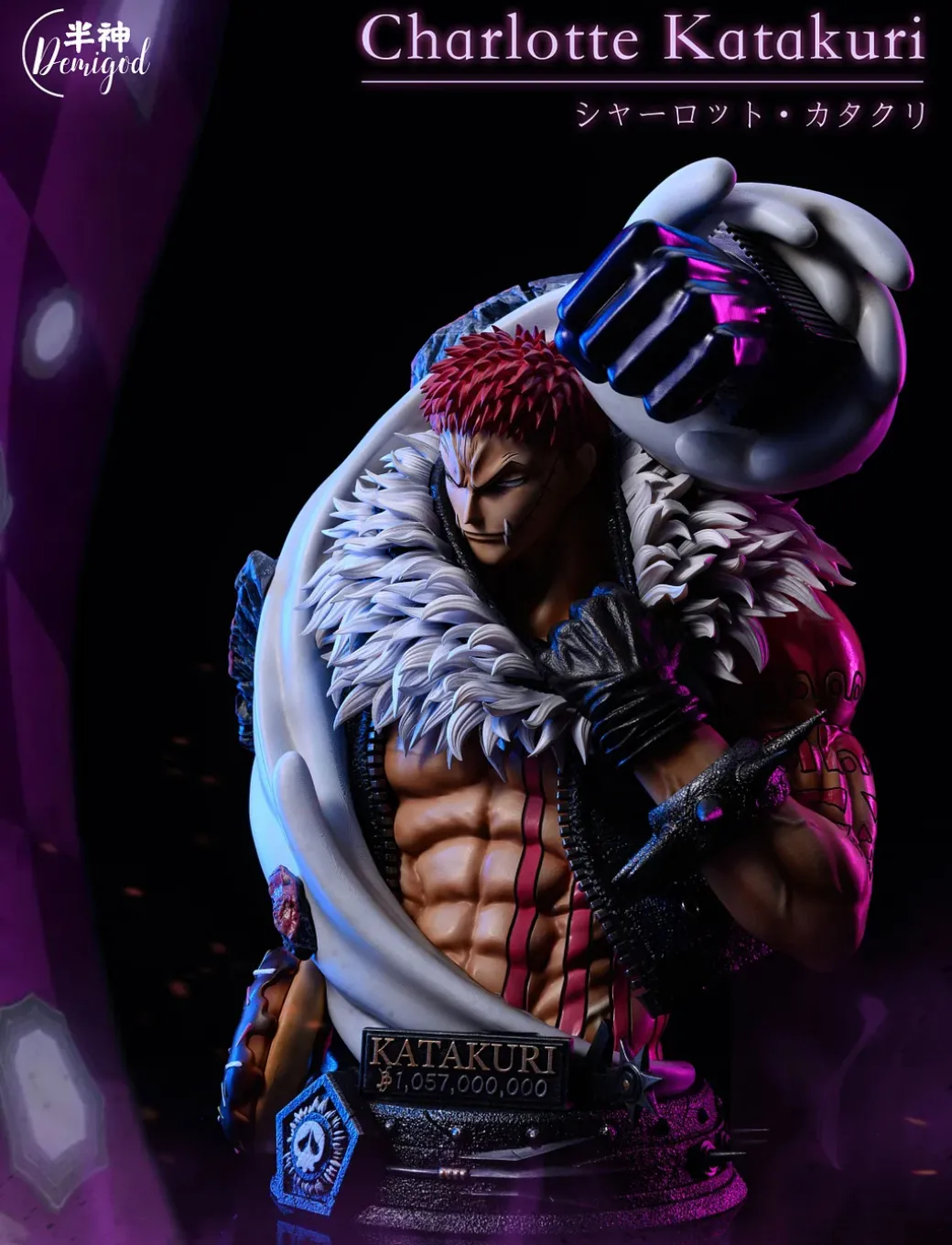 1/4 Scale Charlotte Katakuri Bust Statue - ONE PIECE Resin Statue - Demigod-Studio