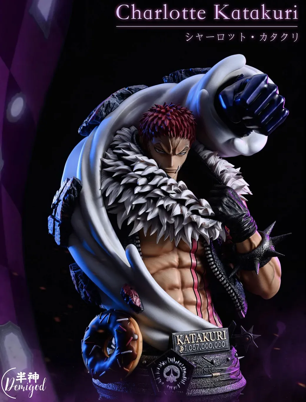 1/4 Scale Charlotte Katakuri Bust Statue - ONE PIECE Resin Statue - Demigod-Studio
