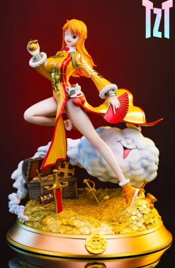 1/6 Scale Cheongsam Ver. Nami - ONE PIECE Resin Statue - TZT Studio