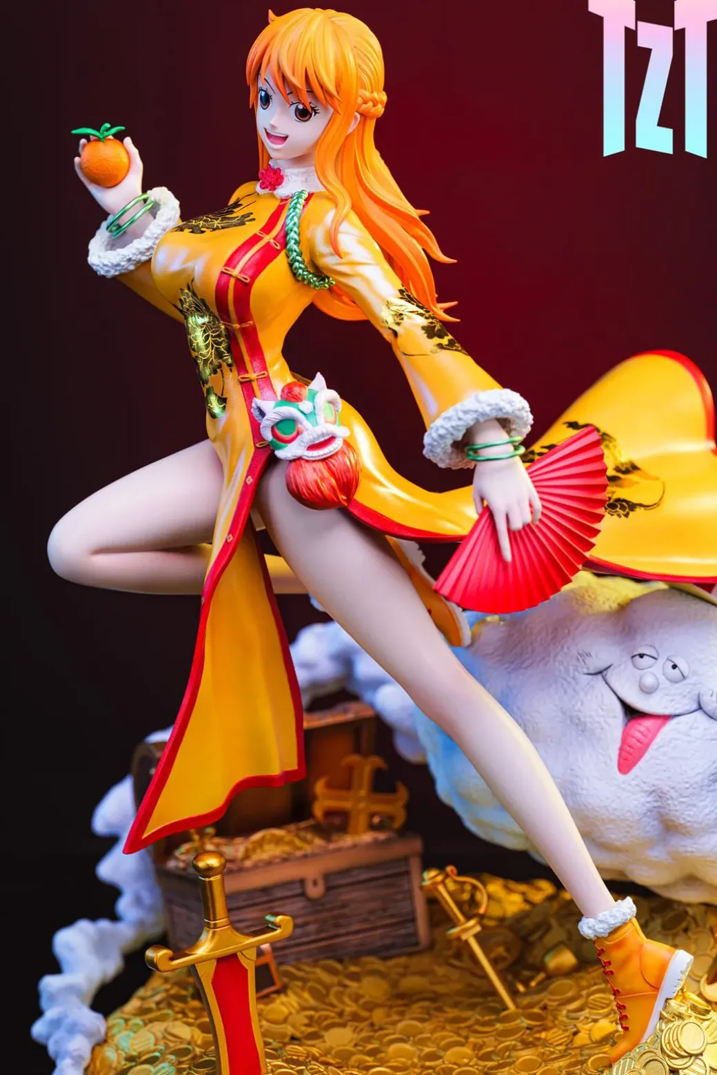 1/6 Scale Cheongsam Ver. Nami - ONE PIECE Resin Statue - TZT Studio