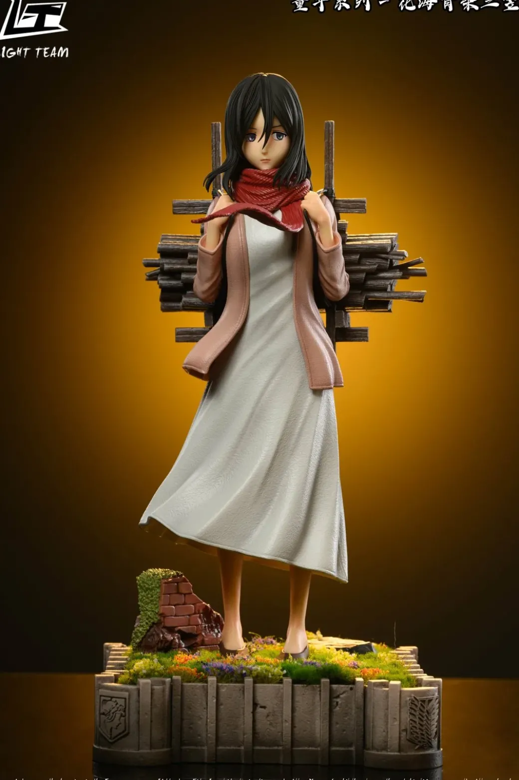 1/6 Scale Childhood Series 002 Mikasa Ackerman - Attack On Titan Resin Statue - Light Team Studios