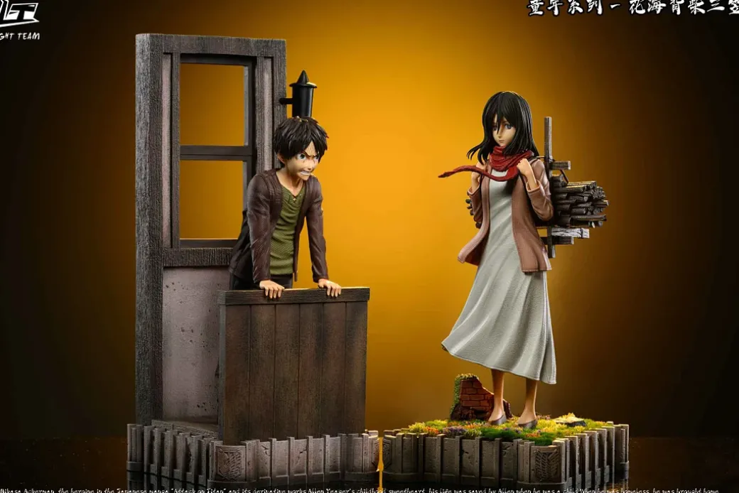 1/6 Scale Childhood Series 002 Mikasa Ackerman - Attack On Titan Resin Statue - Light Team Studios