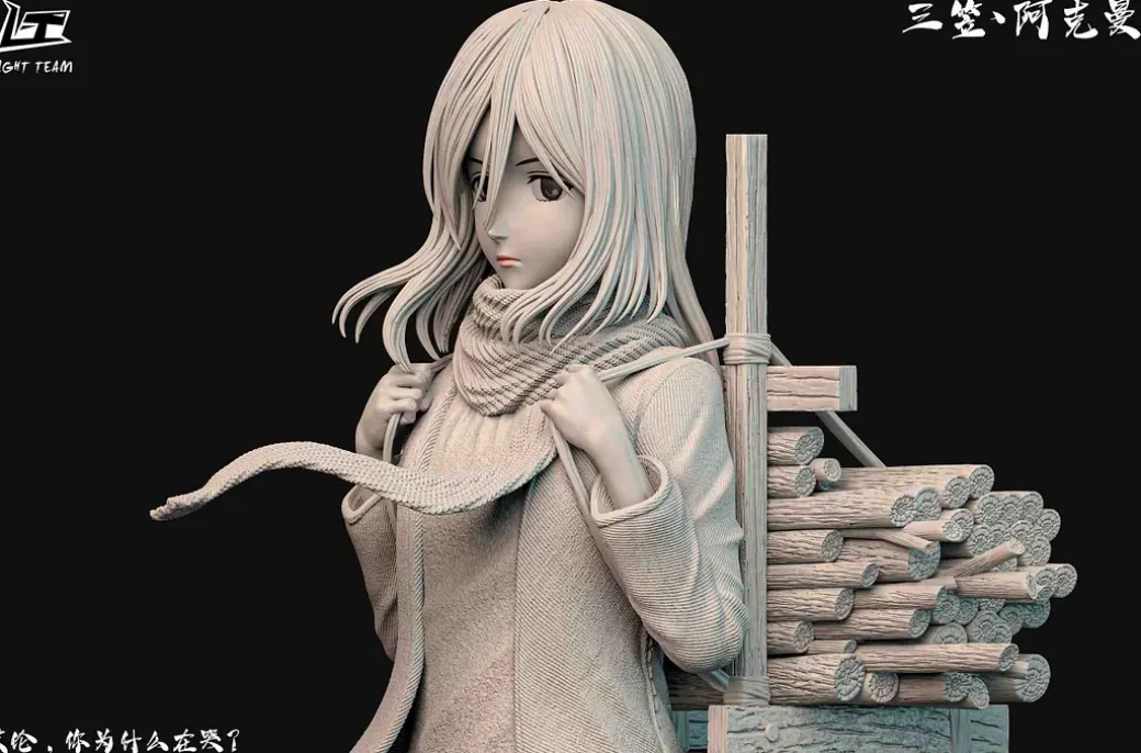 1/6 Scale Childhood Series 001 Eren Yeager - Attack on Titan Resin Statue - Light Team Studios