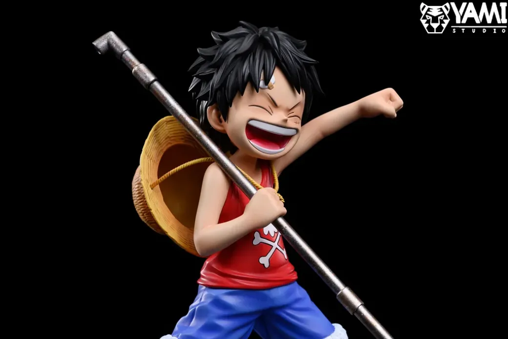 1/6 Scale Childhood Three Brothers Series Monkey D. Luffy & Portgas D. Ace & Sabo - ONE PIECE Resin Statue - YAMI Studio