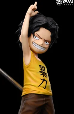 1/6 Scale Childhood Three Brothers Series Monkey D. Luffy & Portgas D. Ace & Sabo - ONE PIECE Resin Statue - YAMI Studio