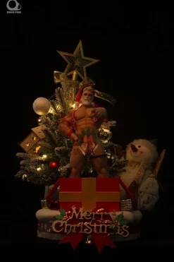 1/6 Scale Christmas Special Santa Claus with LED & Sound – Original Design Resin Statue – OVERDOG Studios
