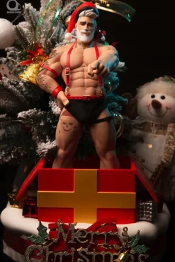 1/6 Scale Christmas Special Santa Claus with LED & Sound – Original Design Resin Statue – OVERDOG Studios