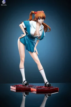 1/6 Scale Classic Uniform Ver. Asuka Langley Soryu - (EVA) Neon Genesis EVAngelion Resin Statue - KOL brother Studios
