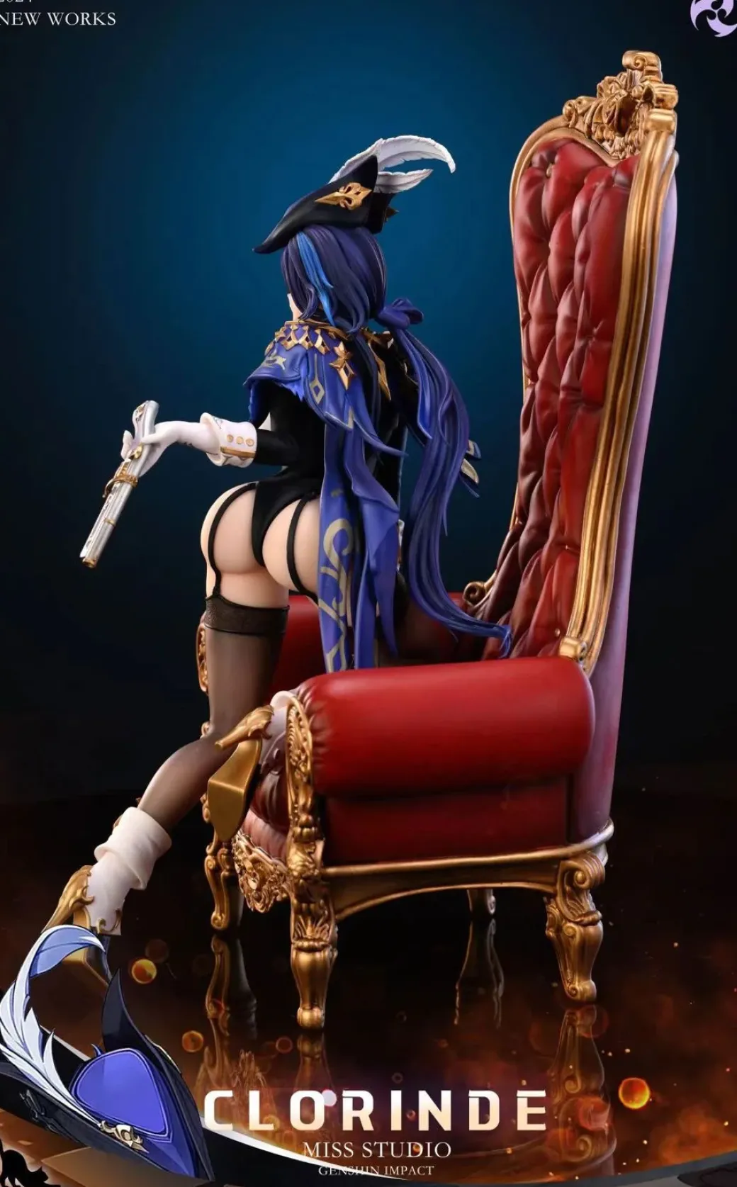 1/6 Scale Clorinde - Genshin Impact Resin Statue - Miss Studio