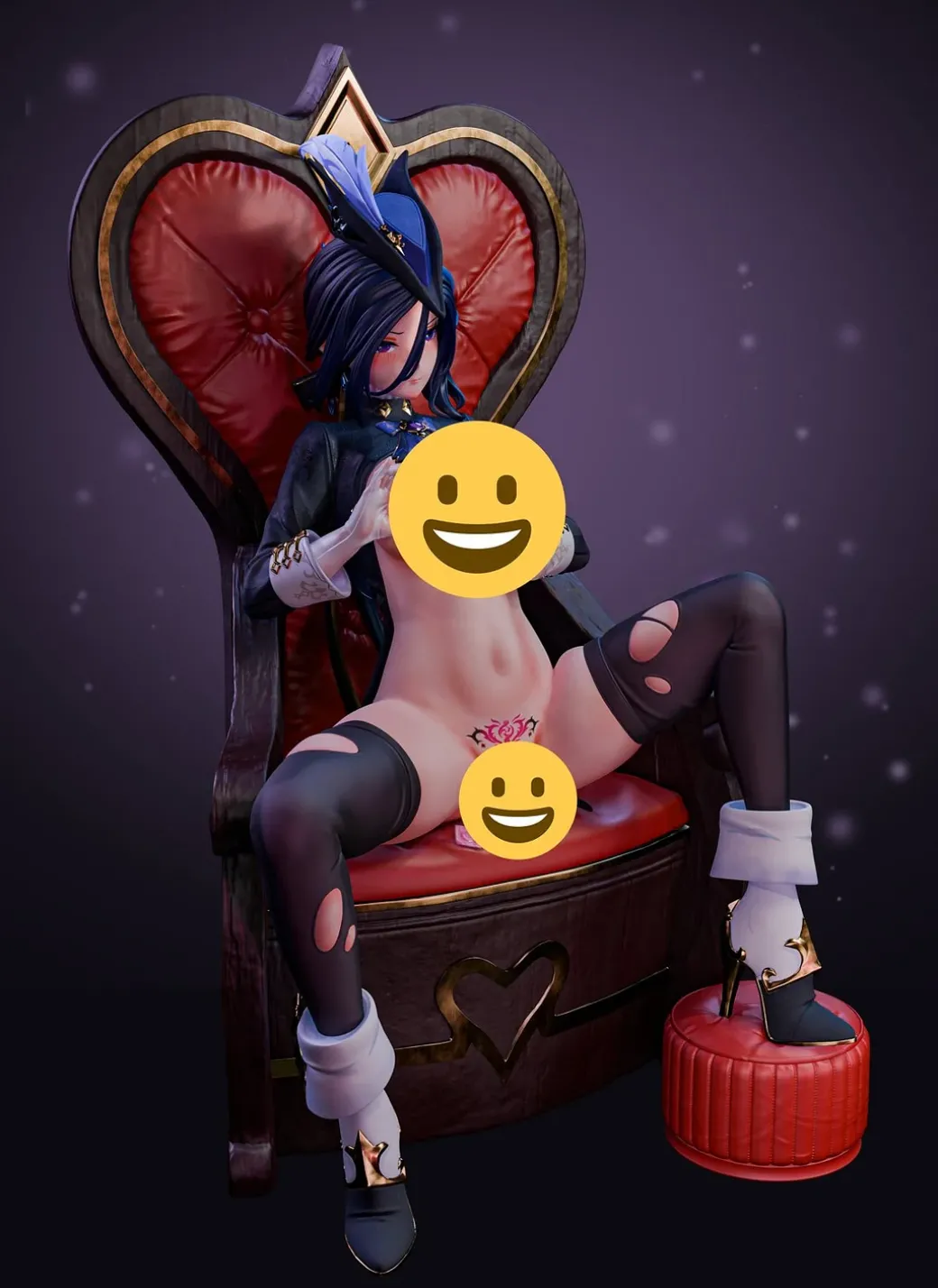 1/6 Scale Clorinde - Genshin Impact Resin Statue - MIYIN Studios