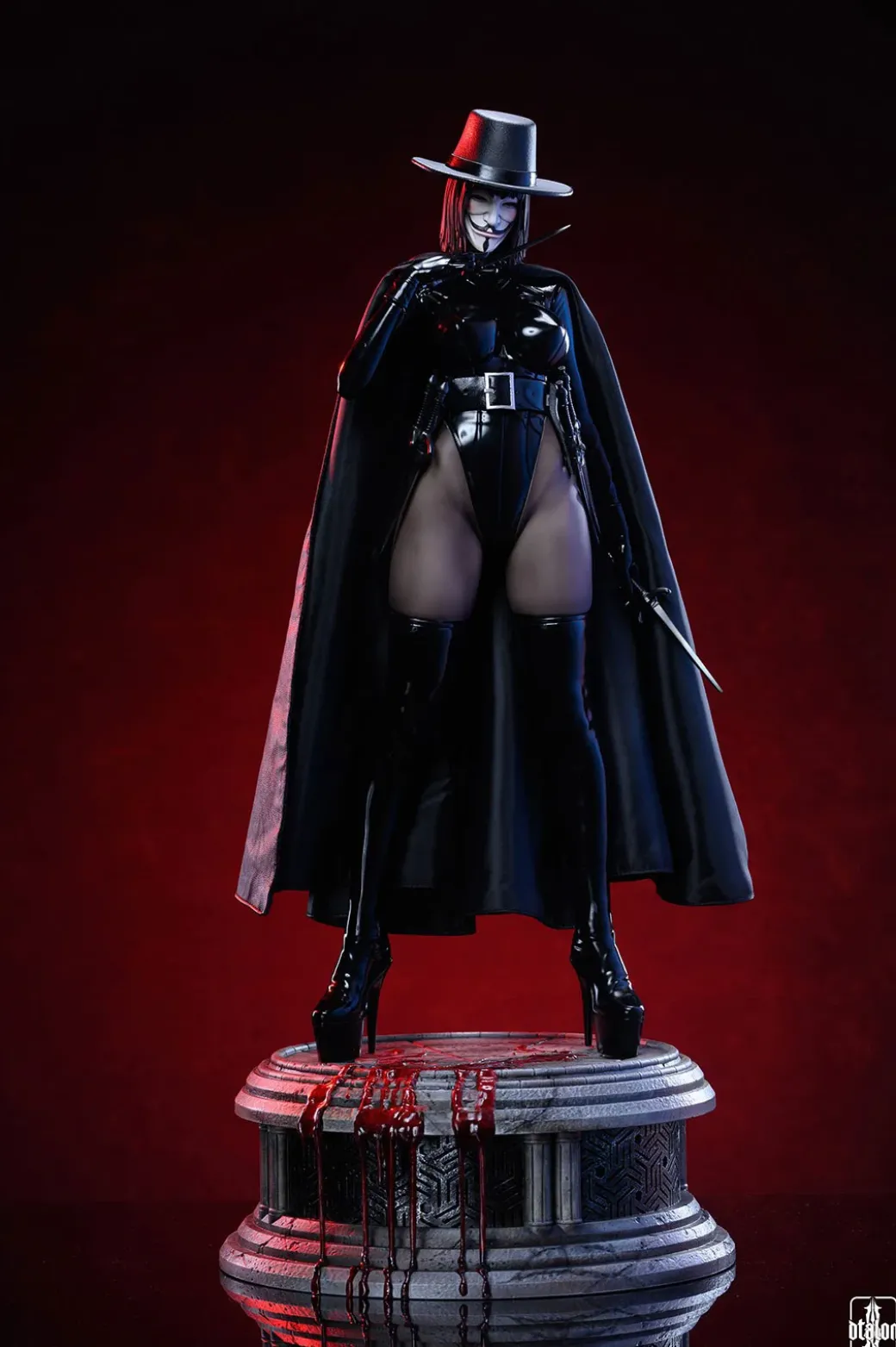 1/4 Scale Confusion Series 001 Miss V (V for Vendetta) - Original Design Resin Statue - Dtalon Studio