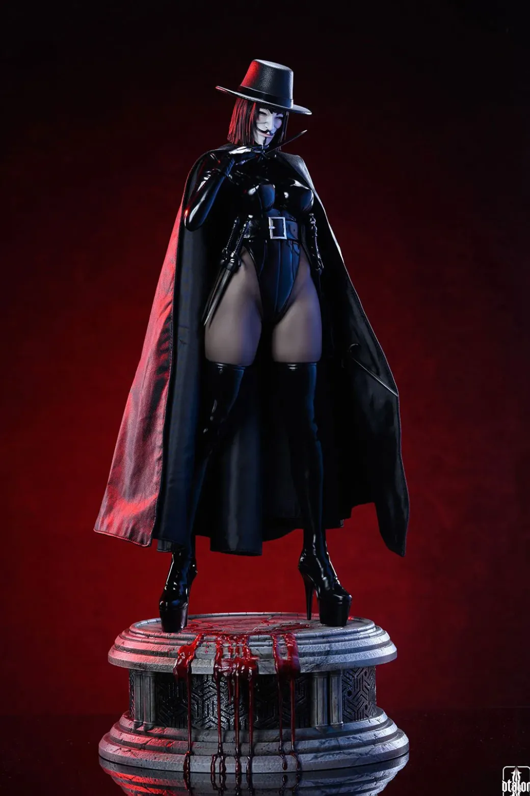 1/4 Scale Confusion Series 001 Miss V (V for Vendetta) - Original Design Resin Statue - Dtalon Studio