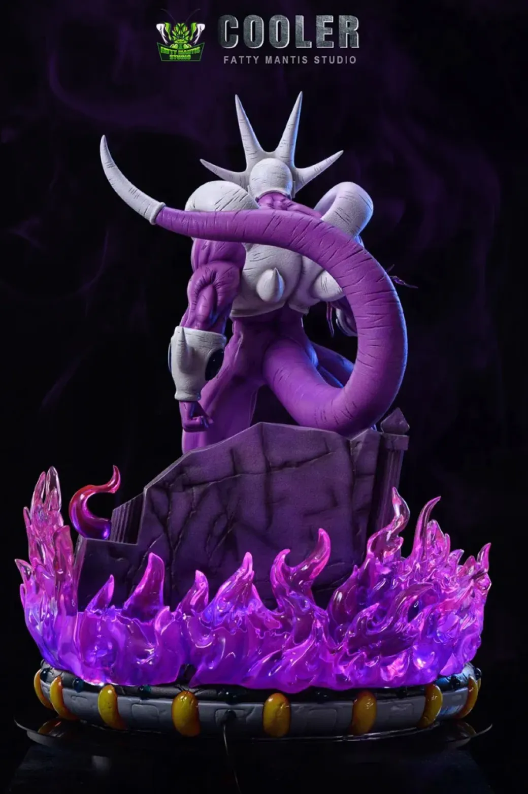 1/6 Scale Cooler with LED - Dragon Ball Resin Statue - Fatty Mantis Studio