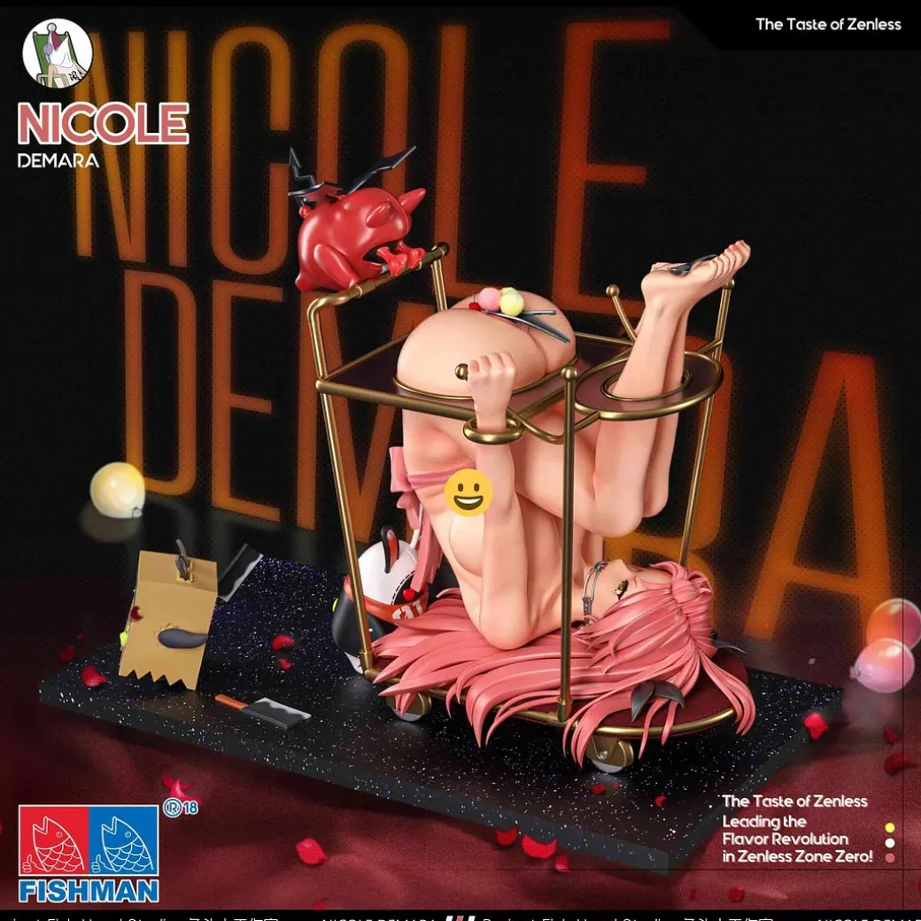 1/6 Scale Dining Car Ver. Nicole Demara - Zenless Zone Zero Statue - YuTouRen Studio