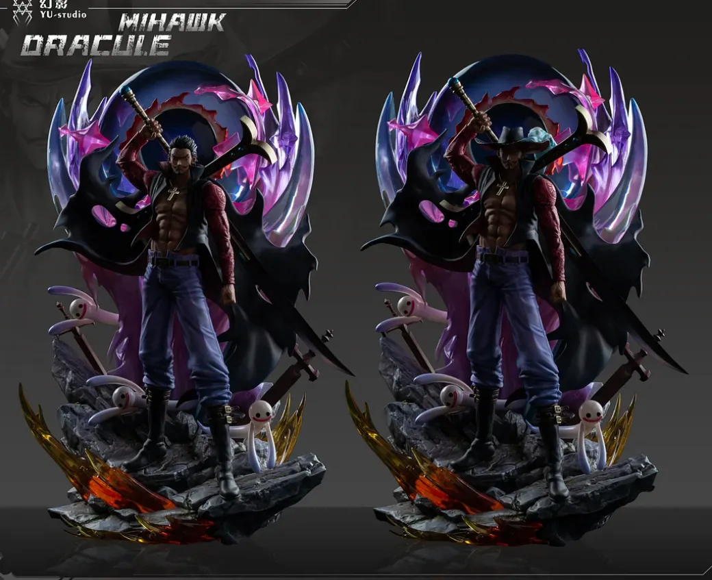 1/6 Scale Dracule Mihawk with LED - ONE PIECE Resin Statue - HuanYing Studios
