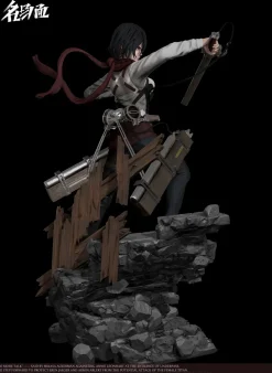 1/6 Scale Drawing Sword Mikasa Ackerman - Attack On Titan Resin Statue - Typical Scene Studio