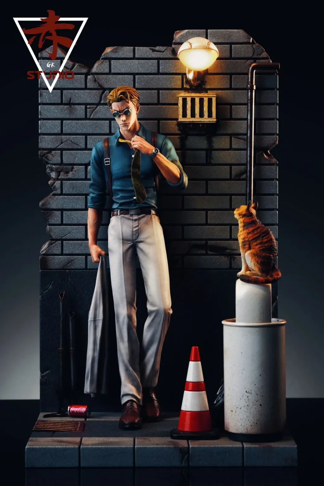 1/6 Scale End Work Ver. Kento Nanami with LED - Jujutsu Kaisen Resin Statue - ChiTong Studio
