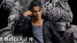 1/4 Scale Eren Yeager Sit on Throne - Attack on Titan Resin Statue - KIDULT Studios