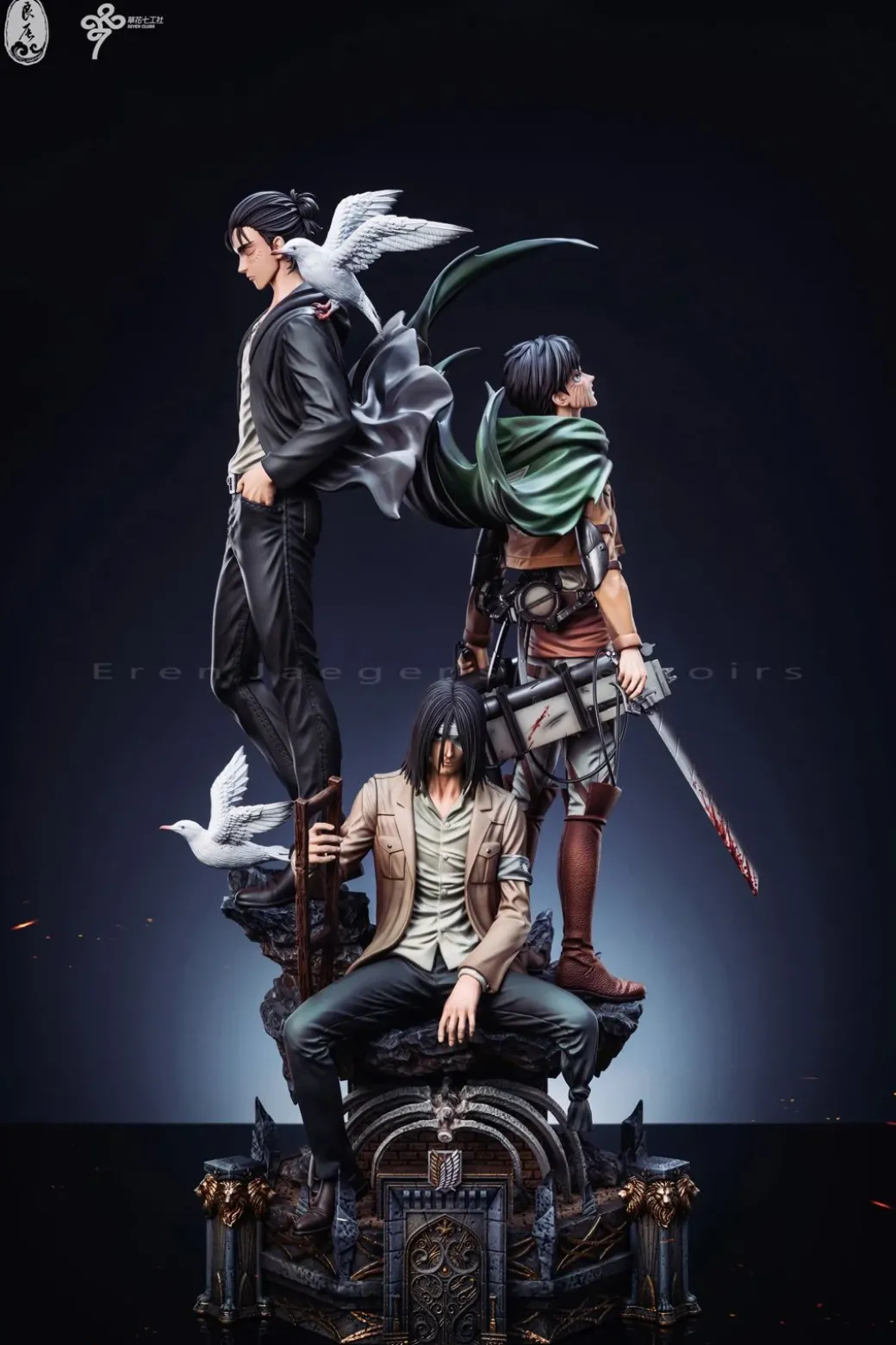 1/6 Scale Eren Yeager's Memoirs - Attack On Titan Resin Statue - LC-Studios
