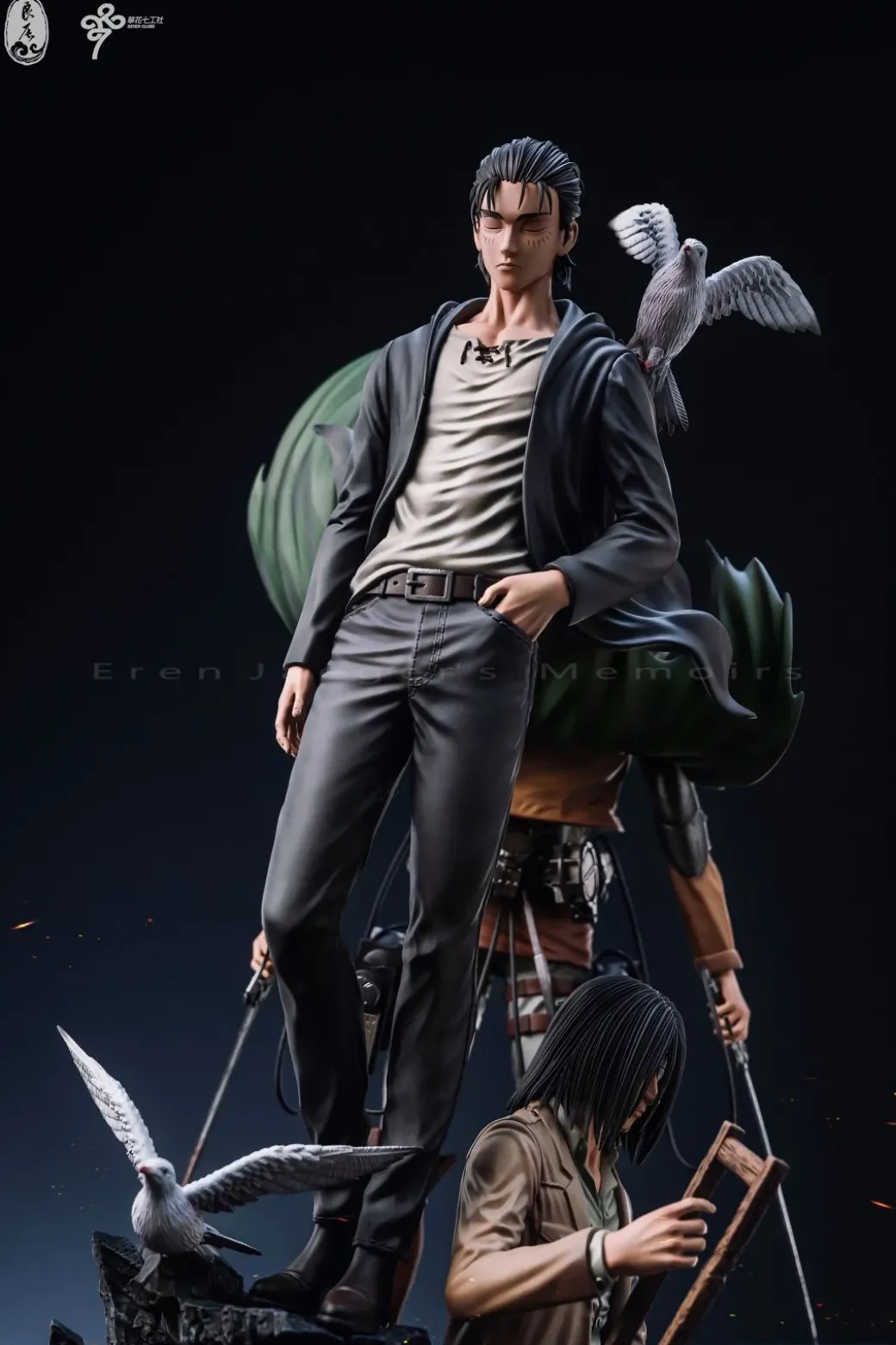 1/6 Scale Eren Yeager's Memoirs - Attack On Titan Resin Statue - LC-Studios