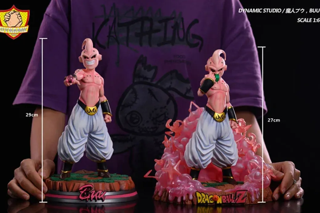 1/6 Scale Evil Majin Buu with LED - Dragon Ball Resin Statue - Dynamic Studios