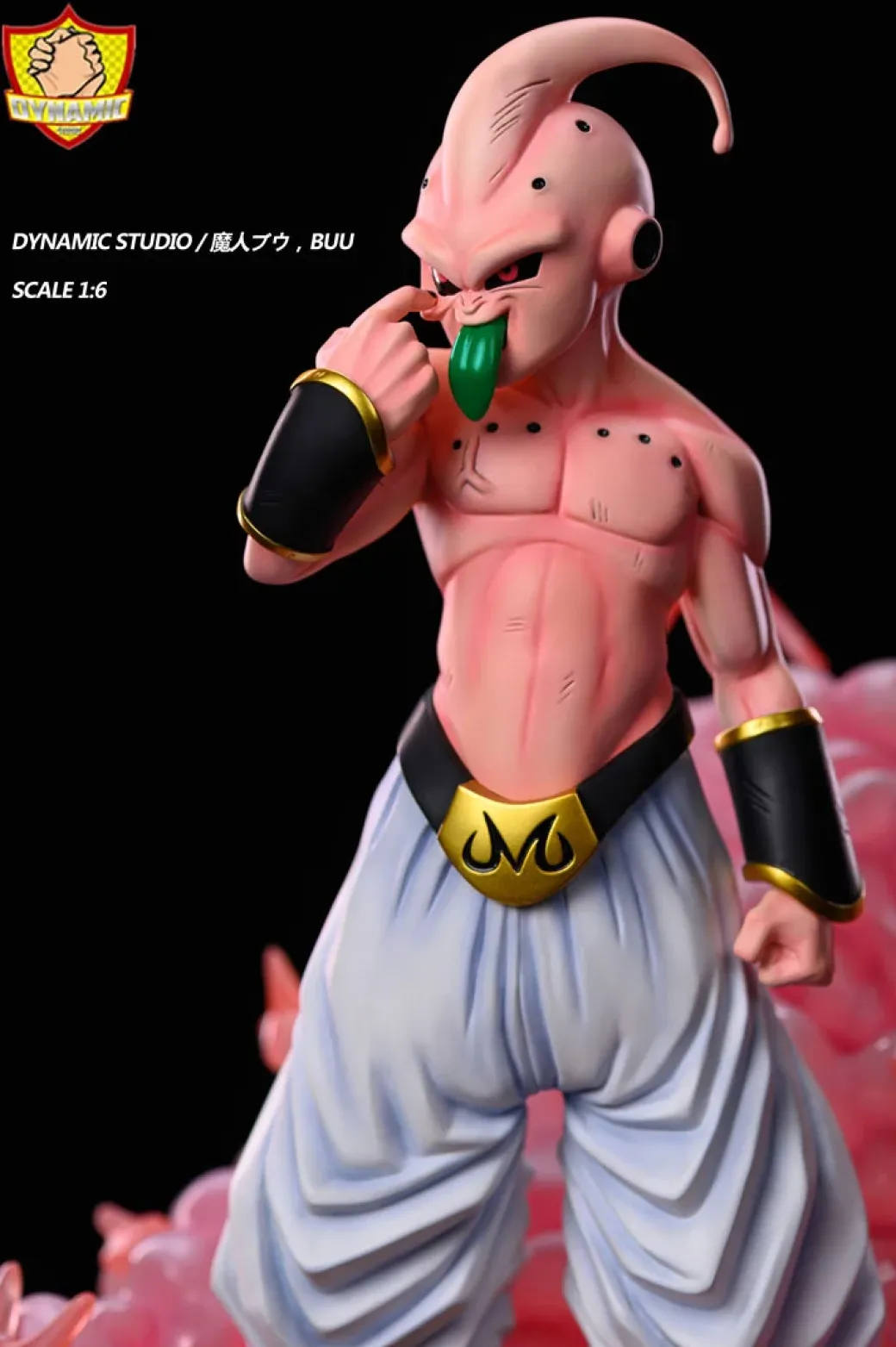 1/6 Scale Evil Majin Buu with LED - Dragon Ball Resin Statue - Dynamic Studios