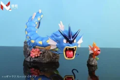1/20 Scale Evolution Set of Gyarados - Pokemon Statue - MengShe Studio