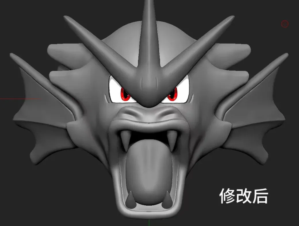 1/20 Scale Evolution Set of Gyarados - Pokemon Statue - MengShe Studio
